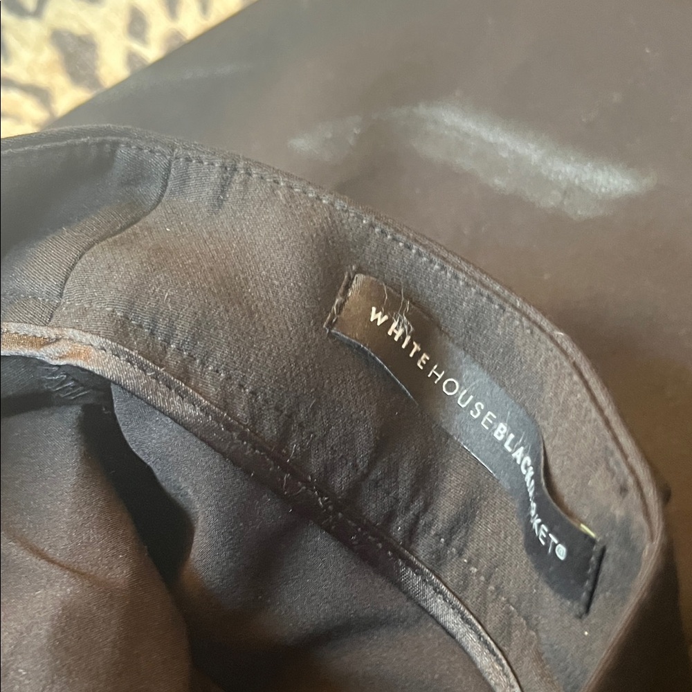 White House Black Market Classic Black Trousers